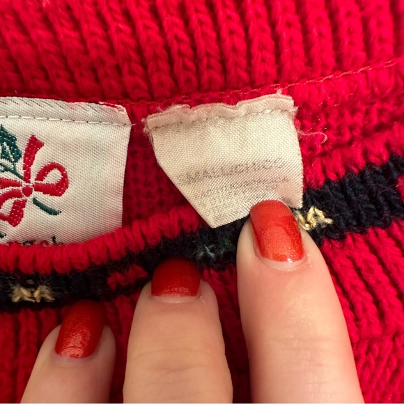 🎄 Vintage Ugly Christmas Sweater With Caroling Teddy Bears Winter Scene - Picture 6 of 8